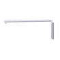 Kartners - SEVILLE - 6-inch x 18-inch Offset Shower Door Handles -Polished Chrome - Polished Chrome