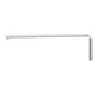 Kartners - SEVILLE - 6-inch x 24-inch Offset Shower Door Handles -Polished Chrome - Polished Chrome