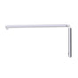 Kartners - SEVILLE - 8-inch x 18-inch Offset Shower Door Handles -Polished Chrome - Polished Chrome