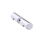 Kartners - SEVILLE -Double Shower Door Handle-Polished Chrome - Polished Chrome