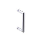 Kartners - SEVILLE - 6-inch Single Shower Door Handle-Polished Chrome - Polished Chrome