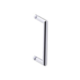 Kartners - SEVILLE - 8-inch Single Shower Door Handle-Polished Chrome - Polished Chrome