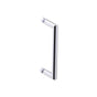 Kartners - SEVILLE - 8-inch Single Shower Door Handle-Polished Chrome - Polished Chrome