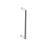 Kartners - SEVILLE - 12-inch Single Shower Door Handle-Polished Chrome - Polished Chrome