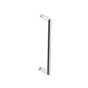 Kartners - SEVILLE - 12-inch Single Shower Door Handle-Polished Chrome - Polished Chrome
