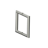 Kartners - SEVILLE - 6-inch Double Shower Door Handle-Brushed Nickel - Brushed Nickel