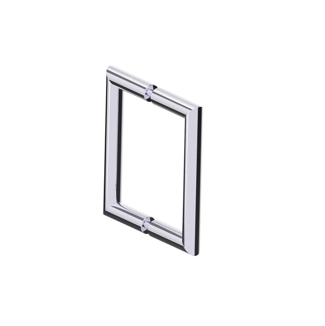 Kartners - SEVILLE - 6-inch Double Shower Door Handle-Polished Chrome - Polished Chrome