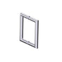 Kartners - SEVILLE - 6-inch Double Shower Door Handle-Polished Chrome - Polished Chrome