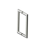 Kartners - SEVILLE - 8-inch Double Shower Door Handle-Polished Nickel - Polished Nickel
