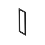 Kartners - SEVILLE - 12-inch Double Shower Door Handle-Matte Black - Matte Black
