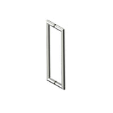 Kartners - SEVILLE - 12-inch Double Shower Door Handle-Polished Nickel - Polished Nickel