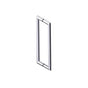 Kartners - SEVILLE - 12-inch Double Shower Door Handle-Polished Chrome - Polished Chrome