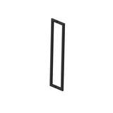 Kartners - SEVILLE - 18-inch Double Shower Door Handle-Matte Black - Matte Black