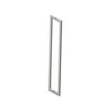 Kartners - SEVILLE - 24-inch Double Shower Door Handle-Polished Nickel - Polished Nickel