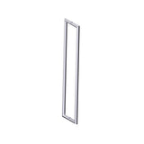 Kartners - SEVILLE - 24-inch Double Shower Door Handle-Polished Chrome - Polished Chrome