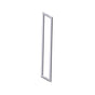 Kartners - SEVILLE - 24-inch Double Shower Door Handle-Polished Chrome - Polished Chrome