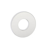 Kartners - SEVILLE -  Round Large Rosette-Polished Nickel - Polished Nickel