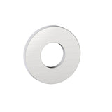Kartners - SEVILLE -  Round Large Rosette-Brushed Nickel - Brushed Nickel