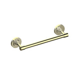 Kartners - WINDSOR - 12-inch Bathroom Towel Bar-Unlacquered Brass - Unlacquered Brass