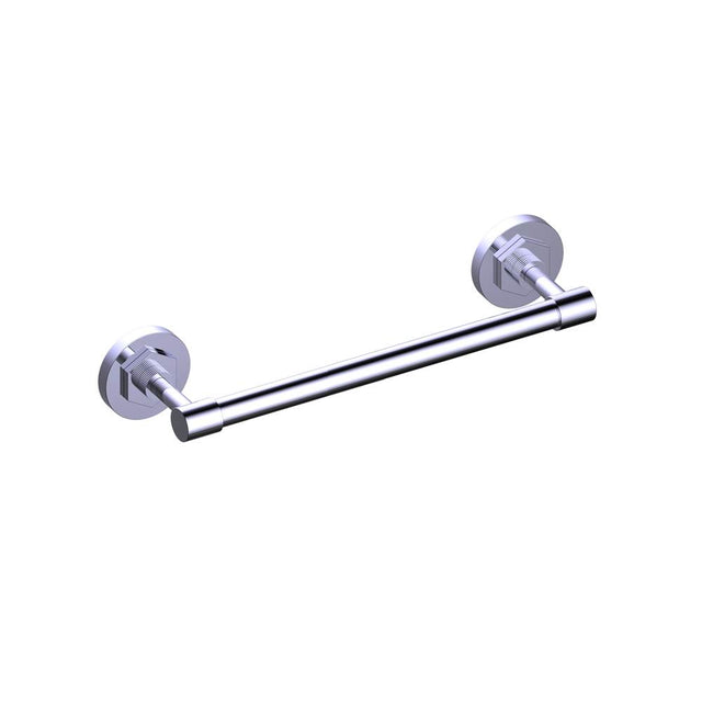 Kartners - WINDSOR - 12-inch Bathroom Towel Bar-Polished Gold - Polished Gold