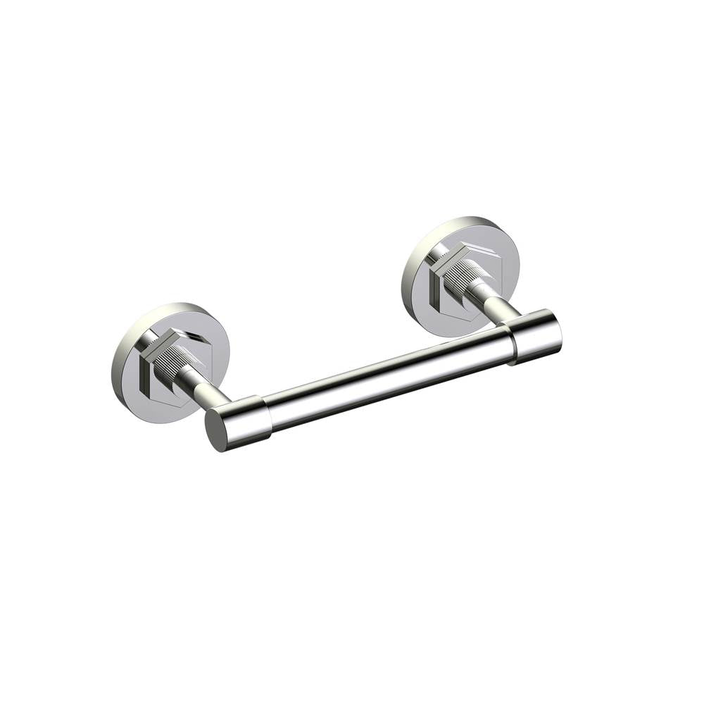 Kartners - WINDSOR - Pivot Toilet Paper Holder-Polished Nickel - Polished Nickel