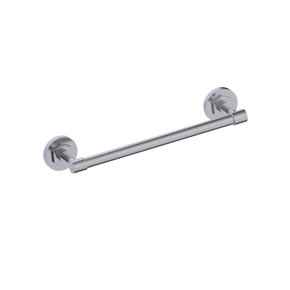 Kartners - WINDSOR - 18-inch Bathroom Towel Bar-Brushed Nickel - Brushed Nickel