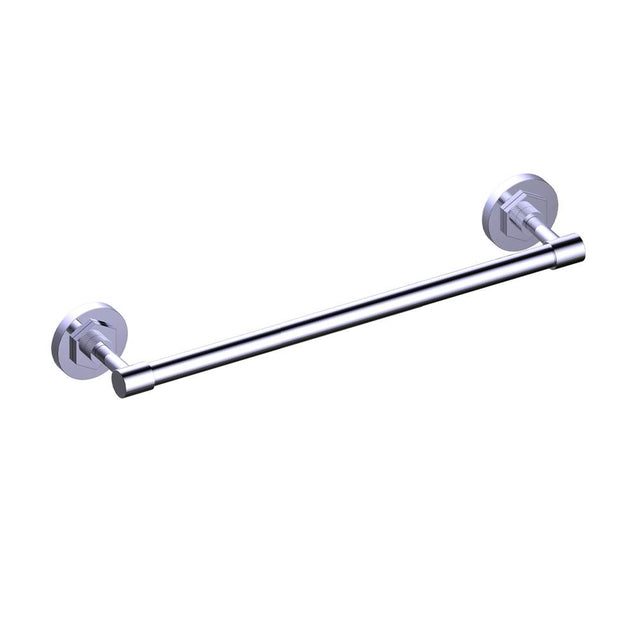 Kartners - WINDSOR - 24-inch Bathroom Towel Bar-Polished Chrome - Polished Chrome