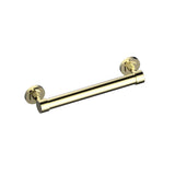 Kartners - WINDSOR - 12-inch Grab Bar-Unlacquered Brass - Unlacquered Brass