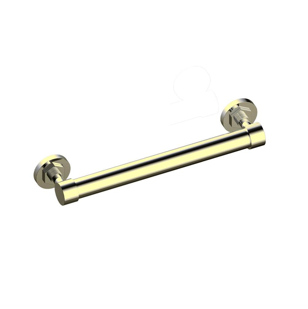Kartners - WINDSOR - 18-inch Grab Bar-Unlacquered Brass - Unlacquered Brass