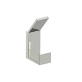 Kartners - BERLIN - Single Prong Robe Hook-Polished Nickel - Polished Nickel