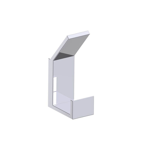 Kartners - BERLIN - Single Prong Robe Hook-Polished Chrome - Polished Chrome