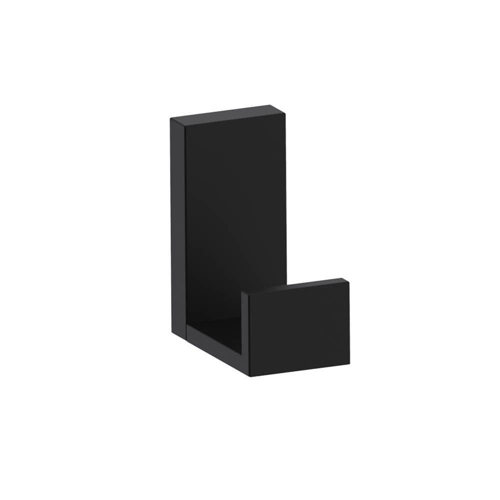 Kartners - BERLIN - Coat Hook-Matte Black - Matte Black