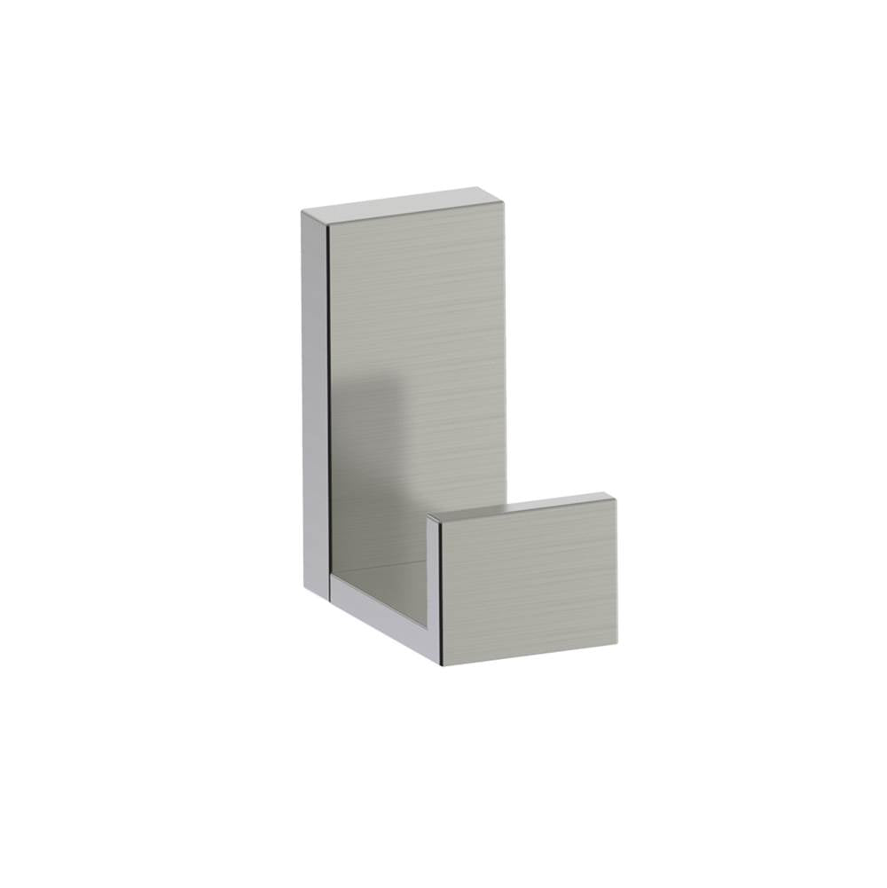 Kartners - BERLIN - Coat Hook-Brushed Nickel - Brushed Nickel