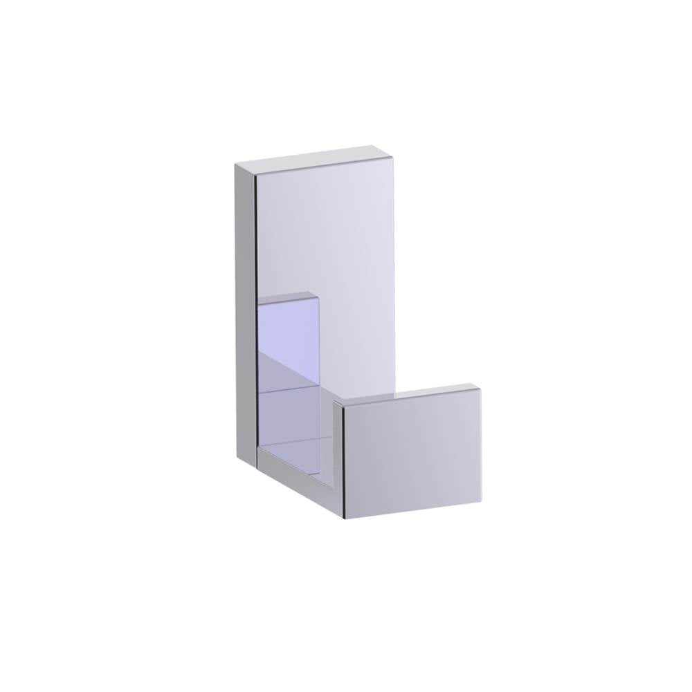 Kartners - BERLIN - Coat Hook-Polished Chrome - Polished Chrome