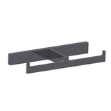 Kartners - BERLIN - Double Toilet Paper Holder-Matte Black - Matte Black