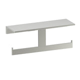 Kartners - BERLIN - Shelf with Toilet Paper Holder-Polished Nickel - Polished Nickel