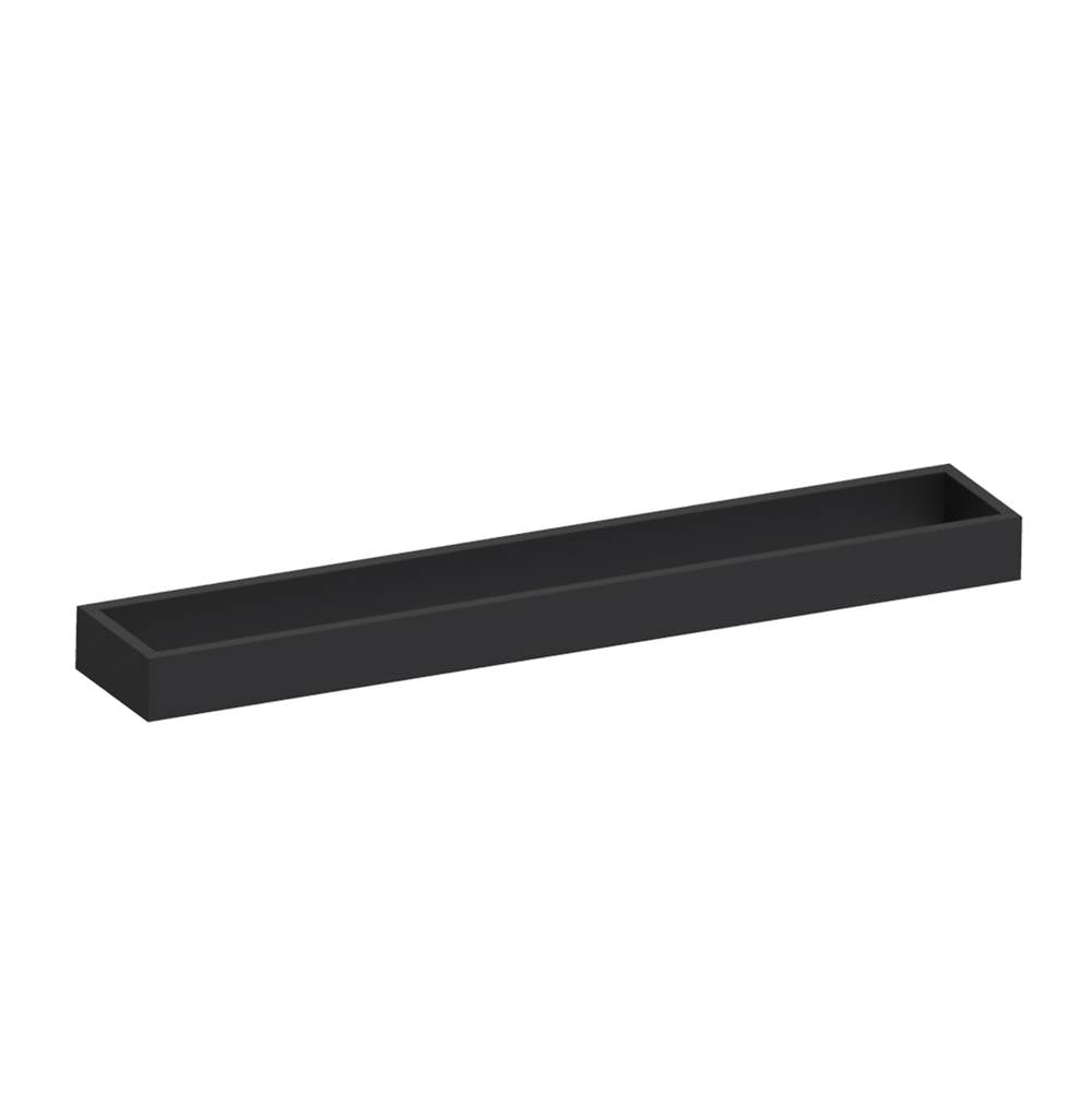 Kartners - BERLIN - 18-inch Bathroom Towel Bar-Matte Black - Matte Black