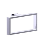 Kartners - BERLIN - Rectangluar Towel Ring-Polished Chrome - Polished Chrome