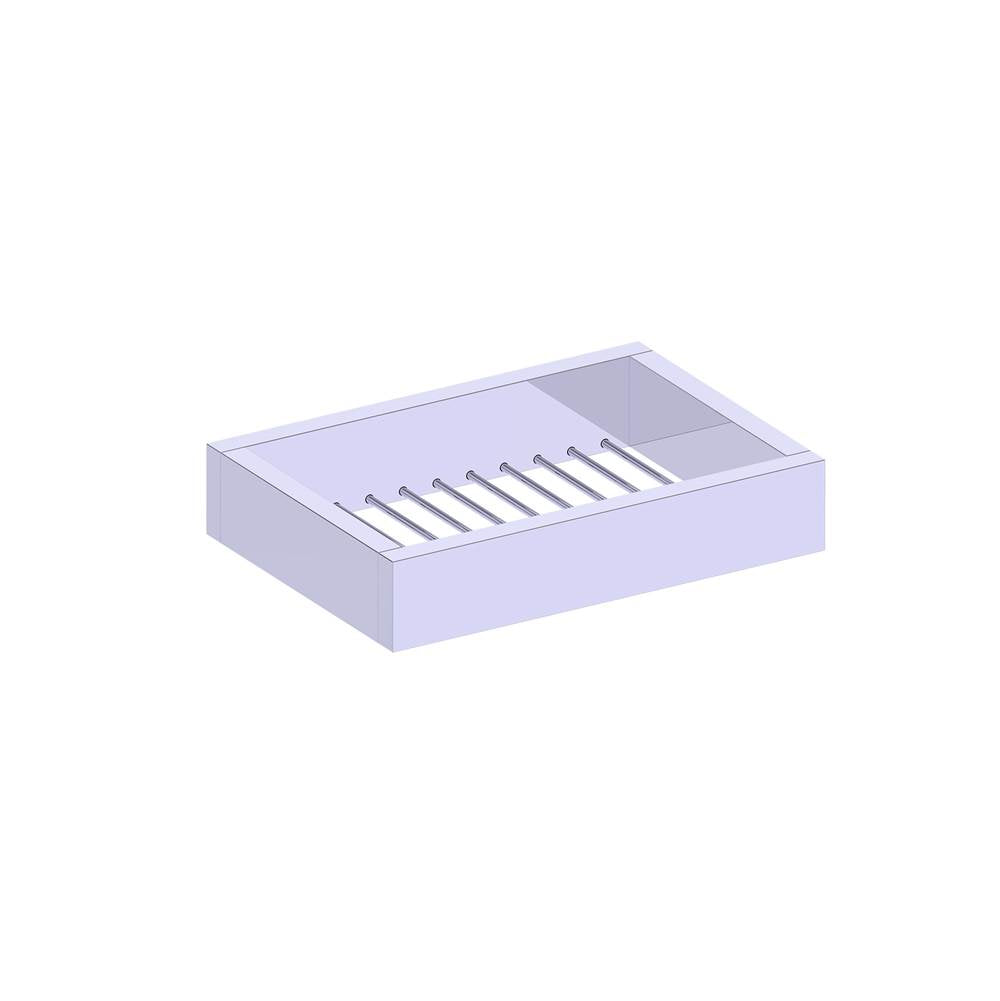 Kartners - BERLIN - Wall Mounted Soap Basket-Polished Chrome - Polished Chrome