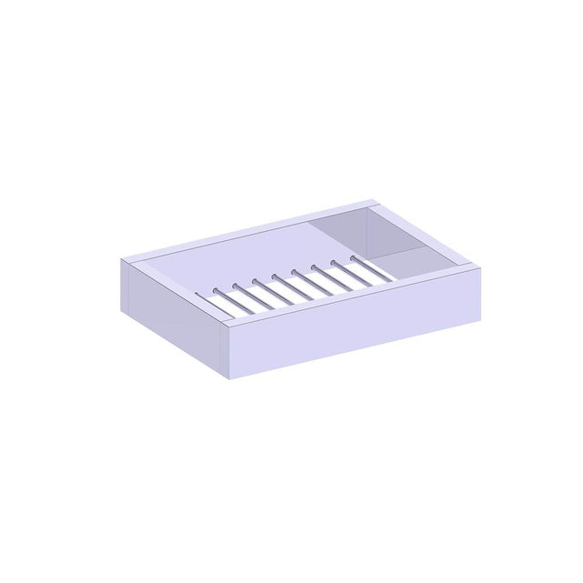 Kartners - BERLIN - Wall Mounted Soap Basket-Polished Chrome - Polished Chrome