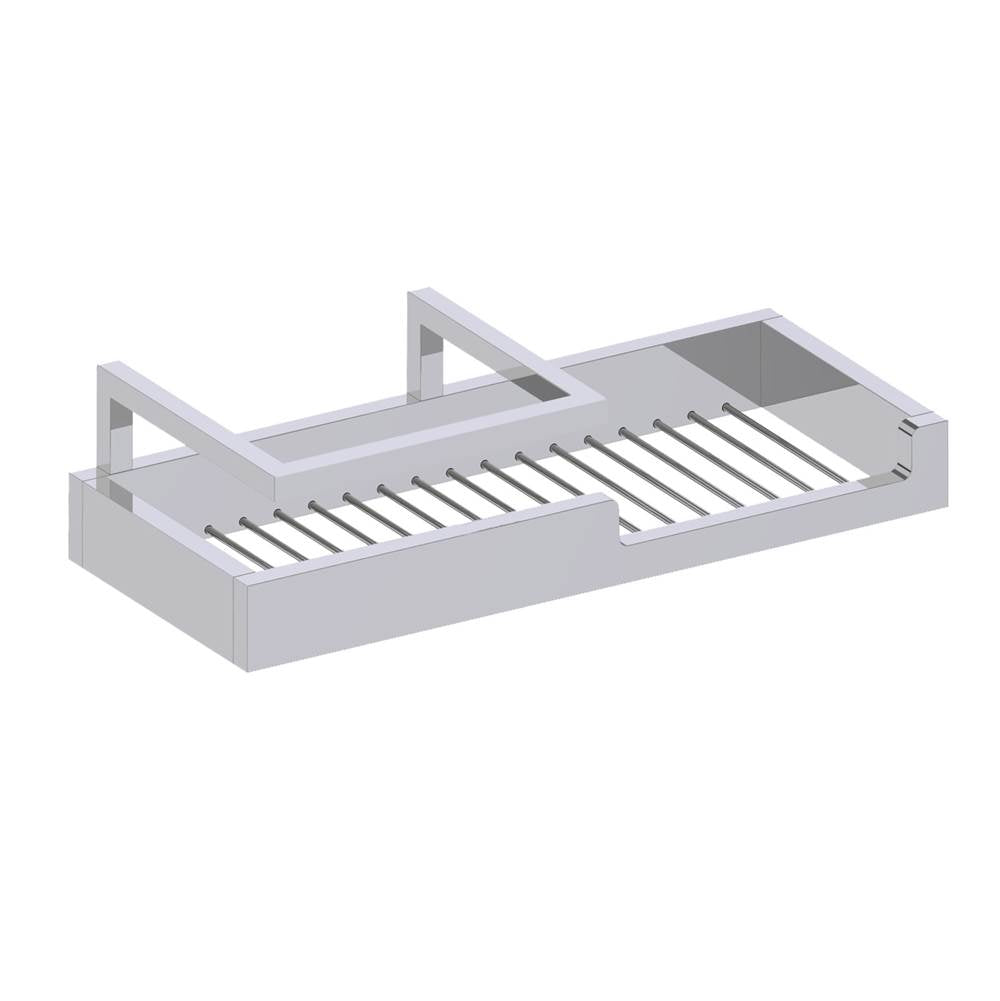 Kartners - BERLIN - Shower Soap/Shampoo Basket-Polished Nickel - Polished Nickel
