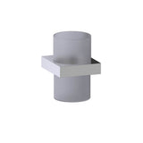 Kartners - BERLIN - Bathroom Tumbler Cup & Toothbrush Holder-Brushed Nickel - Brushed Nickel
