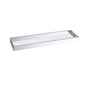 Kartners - BERLIN - 21-inch Glass Shelf -Polished Chrome - Polished Chrome