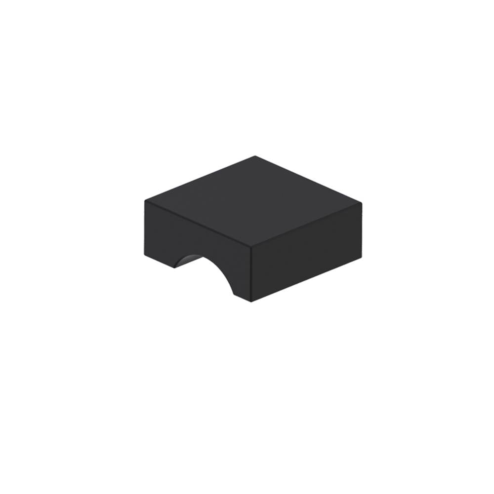 Kartners - BERLIN - Cabinet Knob-Matte Black - Matte Black