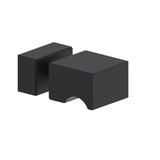 Kartners - BERLIN - Single Shower Door Handle-Matte Black - Matte Black