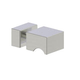 Kartners - BERLIN - Single Shower Door Handle-Brushed Nickel - Brushed Nickel