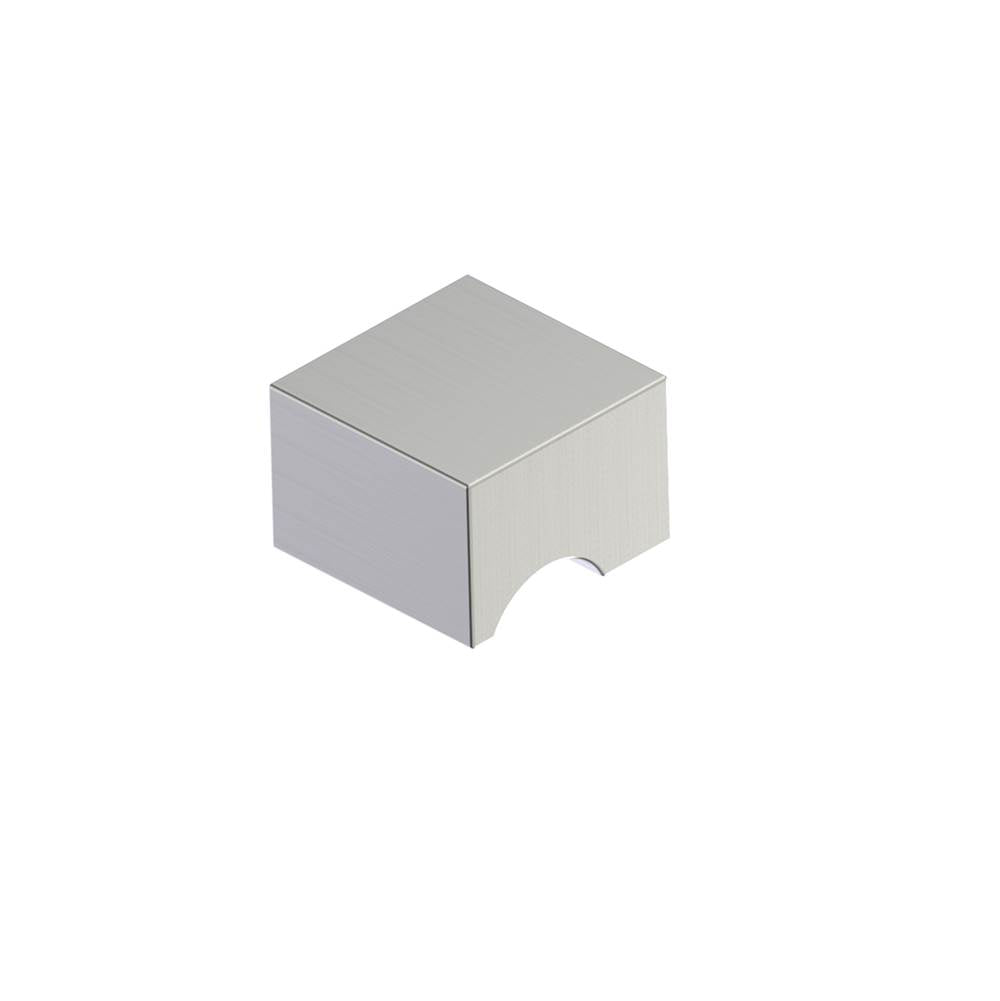 Kartners - BERLIN - Single Shower Door Handle (Knob Only) -Brushed Nickel - Brushed Nickel
