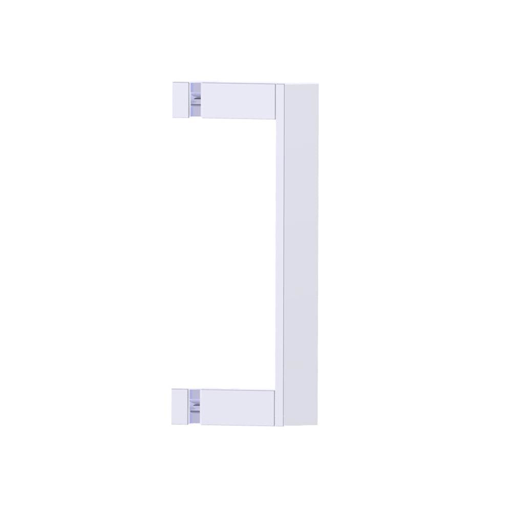 Kartners - BERLIN - 8-inch Single Shower Door Handle-Polished Chrome - Polished Chrome