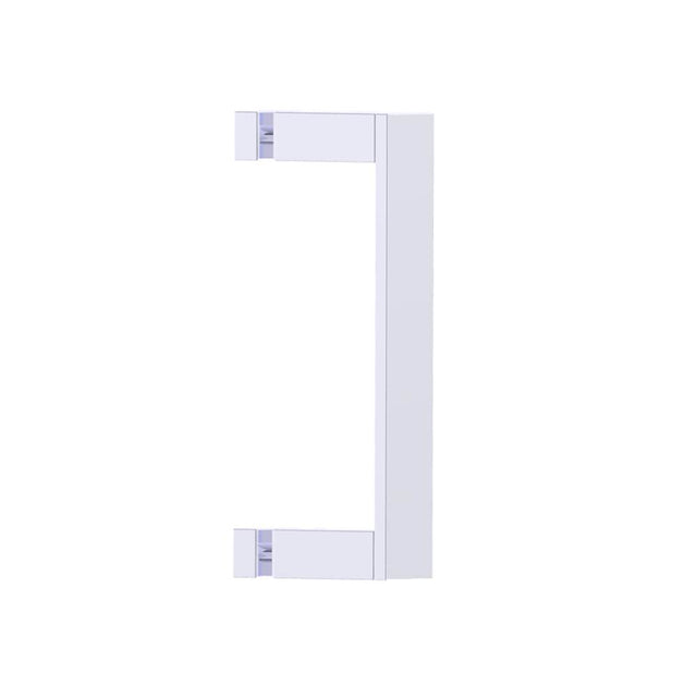 Kartners - BERLIN - 8-inch Single Shower Door Handle-Polished Chrome - Polished Chrome
