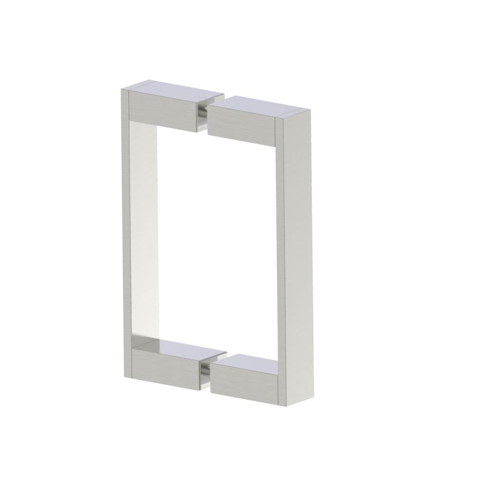 Kartners - BERLIN- 8-inch Double Shower Door Handle-Brushed Nickel - Brushed Nickel